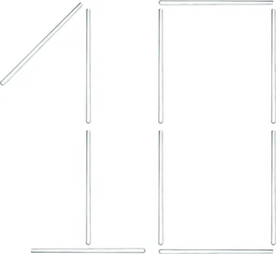Immagine prodotto di 10 x bacchette di vetro per agitazione baguette rotonde 5x250 mm