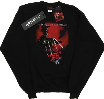 Obrázek produktu pro A Nightmare On Elm Street - "Freddy's Dead" mikina pro muže BI42973 (XL) (černá)