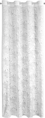 Produktbild von Vorhang NATALY weiß 140x250 cm  Ösen Ösenvorhang