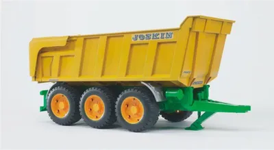 Obrázok produktu pre BRUDER Joskin tipping trailer, Zelená, Žltá