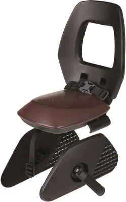 Produktbild von Bobike Kindersitz One Junior Gepäckträgerbefestigung 6-10 Jahre Jugendsitz Beckengurt bis 35 kg : schwarz-braun
