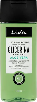 Image de Savon naturel à la glycérine et à l'aloe vera 600ML