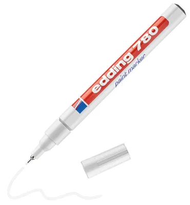 Produktbild von Edding 780, Weiß, Mehrfarbig, 0,8 mm