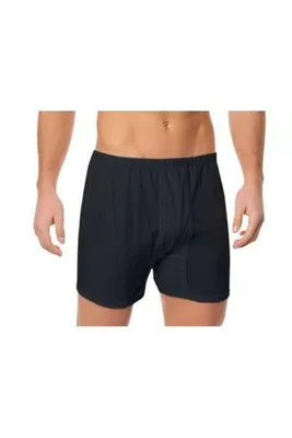 Produktbild von 4 Pack Herren Boxershorts breite Lange Schwarz XXL-8 Slips Unterhosen %100 Baumwolle K-61
