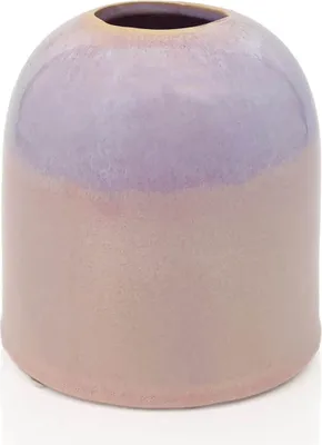 Produktbild von Vase groß, 13 cm, aus Keramik, rosa