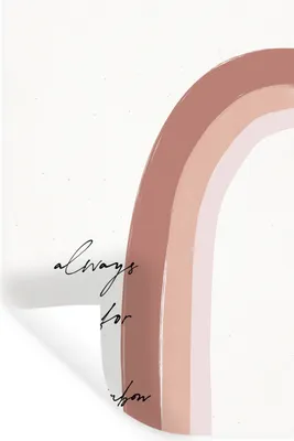 Produktbild von MuchoWow® Wandtattoo Wandsticker Wandaufkleber Regenbogen - Immer auf den Regenbogen zugehen - Zitate - Text 20x30 cm Selbstklebend und Repositionierbar - Sticker - Dekorfolie