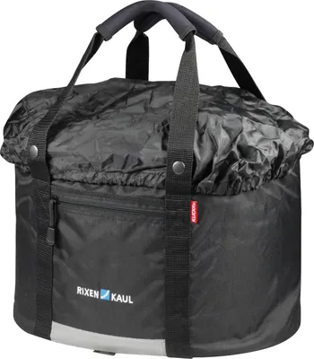Produktbild von KLICKfix Shopper Comfort, Vorderseite, Fahrradtasche, Schwarz, 24 l, 7 kg, 380 mm