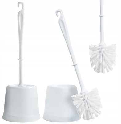 Produktbild von SEPIO Klobürste Weiß, Toilettenbürste, Badaccessoires, Toilet Brush, Klobürste mit Behälter, Wc Zubehör