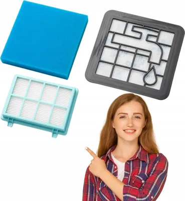 Produktbild von Filter für Staubsauger PHILIPS PowerPro Compact, Active, City, FC8010 / 02