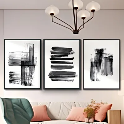 Zdjęcie produktu dla Abstrakcyjny obraz na płótnie, geometryczny, 50x70 cm