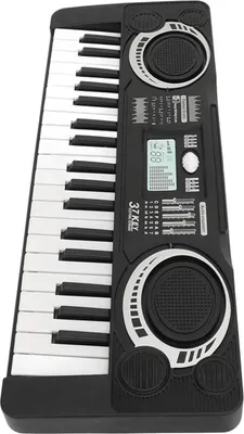 Obrázok produktu pre Detský klavír s klávesmi, realistický, 37 klávesov, multifunkčný, interaktívny hudobný nástroj, typ 1