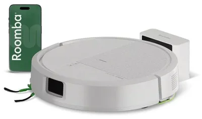 Immagine prodotto di iRobot ROOMBA 115 - Robot aspirapolvere e lavapavimenti - 15.000 Pa - 240 ml - Bianco