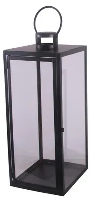 Produktbild von TrendLine Deko-Laterne Metall 55 x 22 cm schwarz