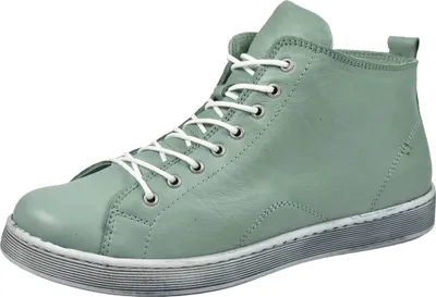 Produktbild von Andrea Conti Damen Stiefelette Lederfußbett Reißverschluss Schnürung 0348734, Größe:37 EU, Farbe:Grün
