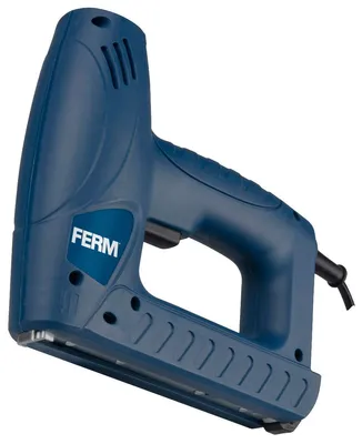 Produktbild von FERM Elektrotacker Kombi-Tacker - Schlagkraftreguliering - 400 Klammern - 100 Nä
