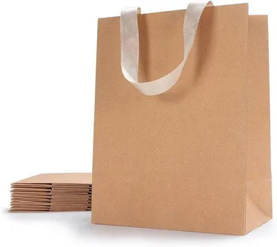 Immagine prodotto di Sacchetti regalo in carta kraft 20x10x25 cm 250 g/m²