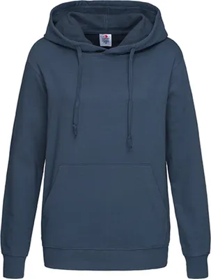 Produktbild von Stedman ST4110 | Hooded Sweatshirt / Damen Kapuzenpulli |  | WRAP - Farbe: Navy Blue - Größe: L