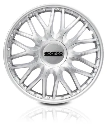 Produktbild von 16" Zoll Radkappen Silber Radzierblenden Radblenden SPC1696SV SPARCO