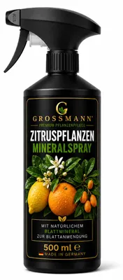 Produktbild von Grossmann Pflanzenpflege Zitruspflanzen-Mineralspray, 500 ml