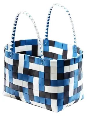Produktbild von Tasche aus Kunststoff, bunt kariert