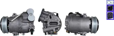 Produktbild von DRI 700511225 Klimaanlage Klimakompressor PAG 46 YF R1234yf für OPEL ZAFIRA TOURER C (P12) Meriva B (S10) INSIGNIA INSIGNIA Stufenheck für VAUXHALL