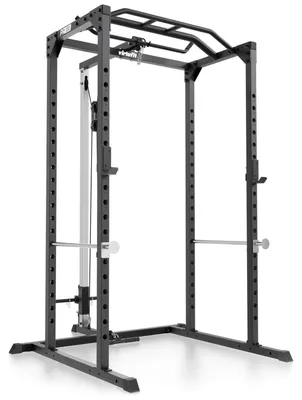 Image de Station d'entraînement Krachtstation - avec barre de traction - capacité de charge de 200 kg - en acier - pour salle de sport à domicile