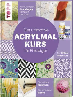 Produktbild von Der ultimative ACRYLMALKURS für Einsteiger