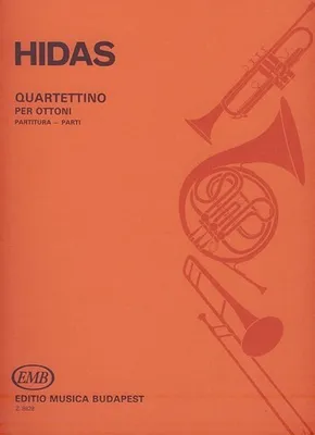 Produktbild von Quartettino für 2 Trompeten und 2 Posaunen Partitur und Stimmen