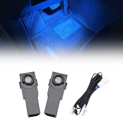 Produktbild von LED-Lichtset für Auto-Innenraum – Blau – 1 Set – Ambient – Unter-Dashboard-Beleuchtung