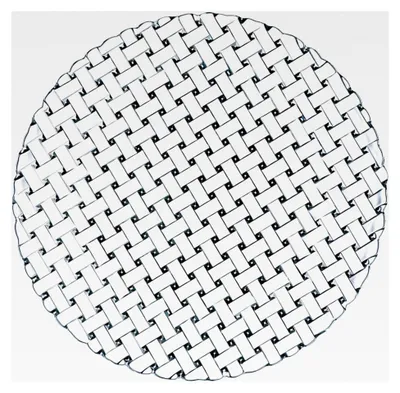 Produktbild von Spiegelau, 2er Set Platzteller, Kristallglas, Bossa Nova, Größe: 32 cm, Weiß