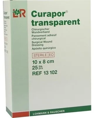 Productafbeelding van Curapor wondverband, transparant, steriel, 25 stuks, verpakking