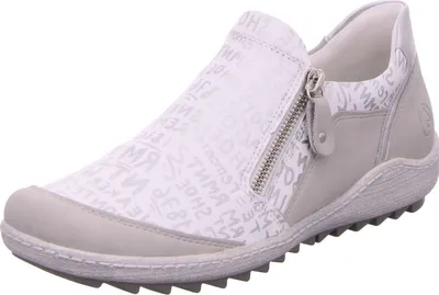 Image de Remonte Femmes Chaussures basses Slipper Blanc Loisirs, Taille:39 EU