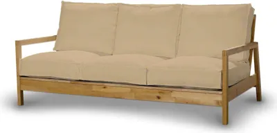 Produktbild von Dekoria Bezug für Lillberg 3-Sitzer Sofa, caffe latte, Sofahusse, Lillberg 3-Sitzer