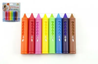 Productafbeelding van Badkrijtjes, 8 stuks (17x18,5 cm)