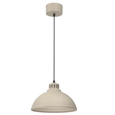 Zdjęcie produktu dla Lampa wisząca Sven kremowo-czarna 1xE27x15W metal wym:115x30x30cm IP20 Luminex