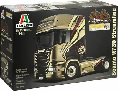 Immagine prodotto di Model Kit truck 3930 - SCANIA R730 STREAMLINE "TEAM CHIMERA" (1:24)