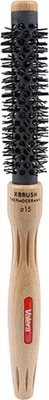 Produktbild von Valera X'Brush, Rundhaarbürste, Schwarz, Keramik, Holz, 1,5 cm, 1 Stück(e)