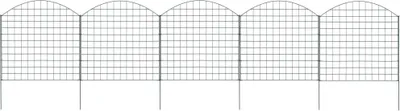 Produktbild von "2026 Promotion" Gartenzaun/Weidezaun - Set Konvex 77,5x78,5 cm Grün - Metallzäune CC1083