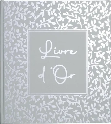 Image de Exacompta Livre d'or 140 pages tranche argent AutentiK Vert sauge 47363E