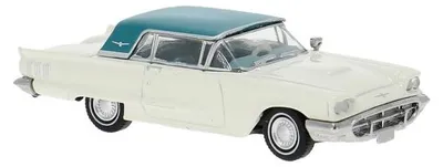 Produktbild von Brekina PKW Ford Thunderbird, geschlossen, weiß 18200