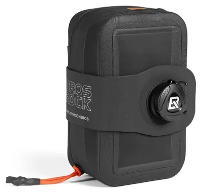 Produktbild von Rockbros AS-150 wasserdichte Satteltasche mit Flaschenhalter – Schwarz