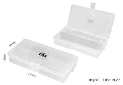 Produktbild von DELPHIN Kunstköderbox Delphin TBX One 214-2P 214x113x41mm