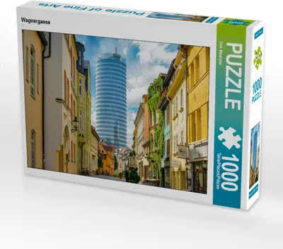 Produktbild von CALVENDO Puzzle Wagnergasse | 1000 Teile Lege-Größe 64x48cm Foto-Puzzle für glückliche Stunden