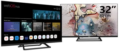 Produktbild von 32" rahmenloser HD Smart TV JTCS32H39322FLW, webOS, Triple Tuner