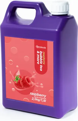 Produktbild von SIRUP FÜR BUBBLE TEA 2,5 l KONZENTRAT-SAFT-Himbeere