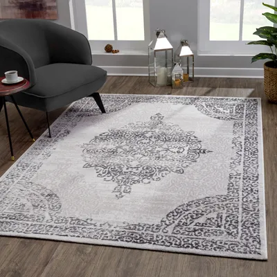 Produktbild von Teppich EVRA 7002 LIGHT GRAY 120X160