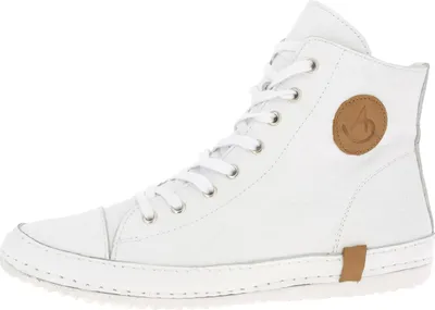 Produktbild von Andrea Conti Damen Stiefelette High Top Sneaker lässig mit Highlights 0025902, Größe:37 EU, Farbe:Weiß