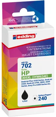 Image de edding Cartouche d'encre 18-702 comme HP 305XL 3YM62AE sw