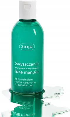 Produktbild von Ziaja Manuka Leaves Reinigungswaschgel mit Peeling / 9120