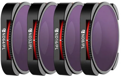 Obrázek produktu pro Freewell sada čtyř polarizačních ND filtrů Bright Day pro GoPro HERO 9/10/11/12